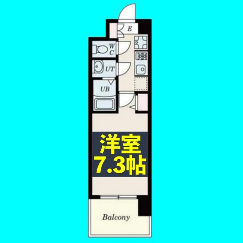 S-FORT大須観音の間取り