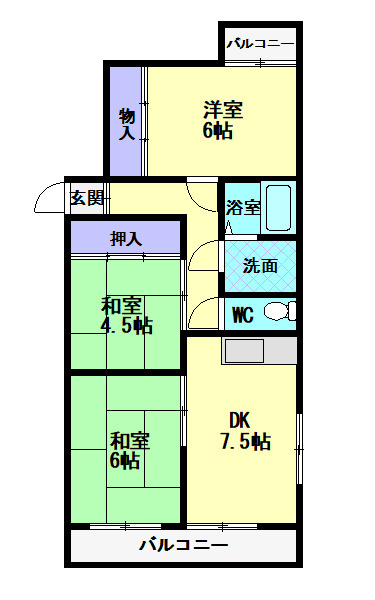 マンションＨＵの駐車場