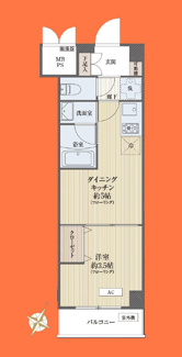【間取り】 | モアエミネンス西新宿