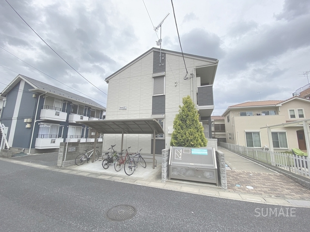 Apolloの外観|自転車も置けます。