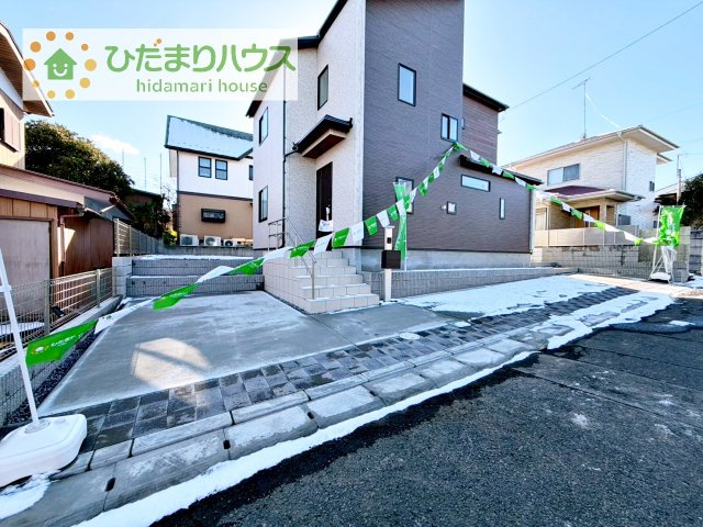 【駐車場】 | 土浦市天川2丁目5期　新築戸建 | マイホームなら駐車場代がかかりません！しかも、自宅の駐車場で洗車ができます！今までコイン洗車に行っていた手間も省けて、節約にもつながります(^^♪