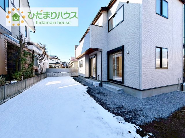 【庭】 | 土浦市天川2丁目5期　新築戸建 | お子様の元気なお外遊びも、自宅のお庭なら安心ですね(^^♪