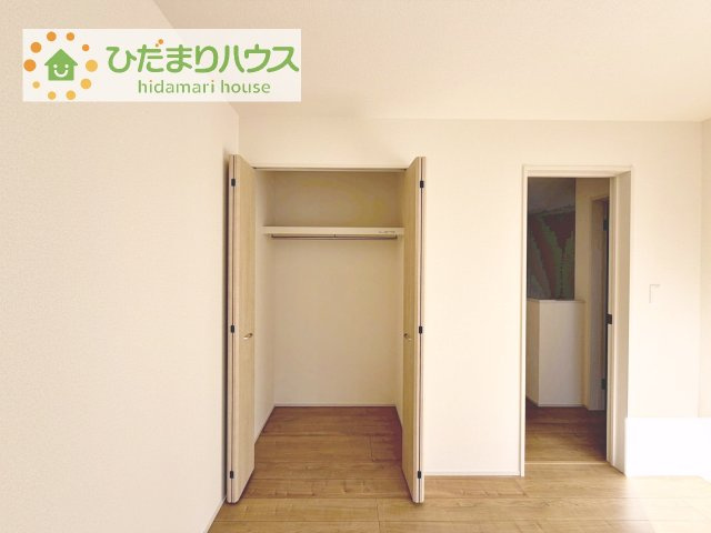 【収納】 | 土浦市天川2丁目5期　新築戸建 | クローゼットタイプの収納は荷物がどこにあるかすぐに見つかります！