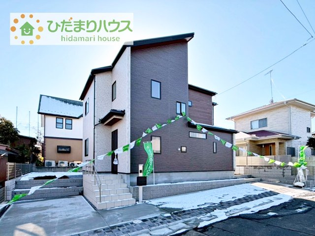 【外観】 | 土浦市天川2丁目5期　新築戸建 | スタイリッシュな外観です(^^)/