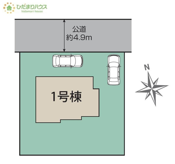 【区画図】 | 土浦市天川2丁目5期　新築戸建 | お子様の元気なお外遊びも、自宅のお庭なら安心ですね(^^♪