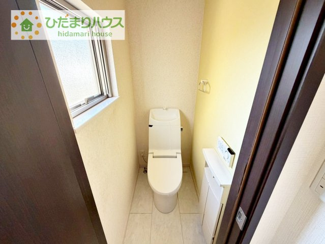 【トイレ】 | 取手市紫水3丁目　中古戸建 | トイレは1F、2F共に完備！取り合いになることがありませんね(^^)/