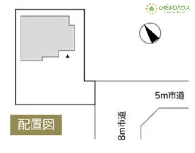 【区画図】 | 取手市紫水3丁目　中古戸建 | 南東側道路なので陽当り良好◎