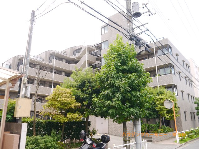 【外観】 | ライオンズヴィアーレ成増 | 陽光浴びる外観がシンプルな外観をより際立たせ、人々の記憶に存在感を植え付けます。