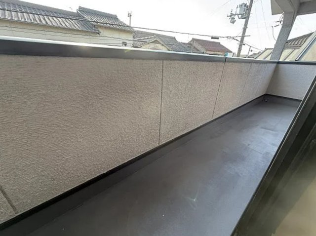 飾磨区今在家中古戸建てのバルコニー