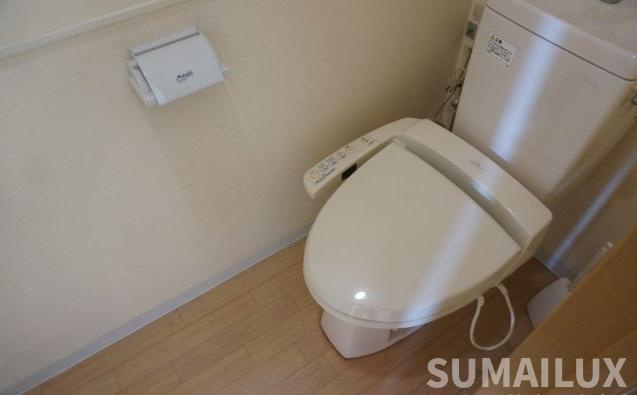 熊本市南区出仲間９丁目の賃貸マンションのトイレ