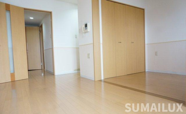 熊本市南区出仲間９丁目の賃貸マンションの居間・リビング
