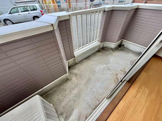 フレンドリー大野のバルコニー