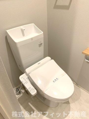 【トイレ】 | シャーメゾンベレオ西桜町 | 温水洗浄暖房便座