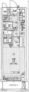 メインステージ文京春日の間取り