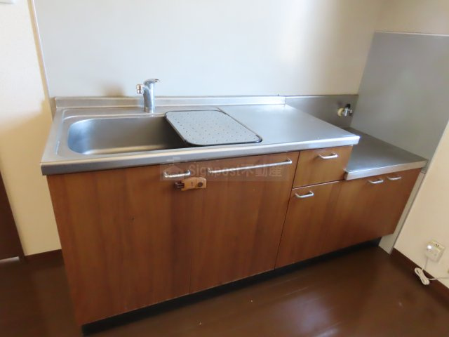 ドミールアッシュ　B棟のキッチン