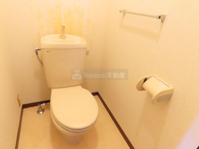 ドミールアッシュ　B棟のトイレ