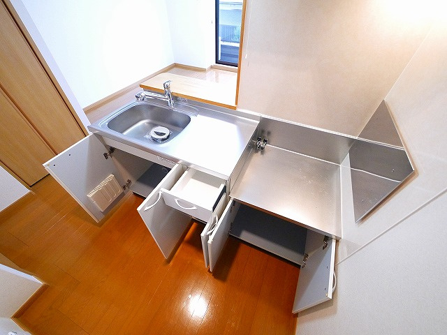 エスポワール　メゾンのキッチン|キッチンでお料理をお楽しみください