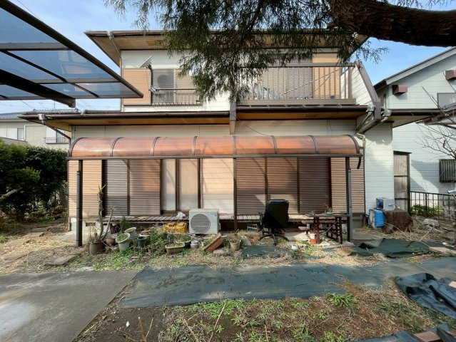 茂原市東郷　中古戸建の庭