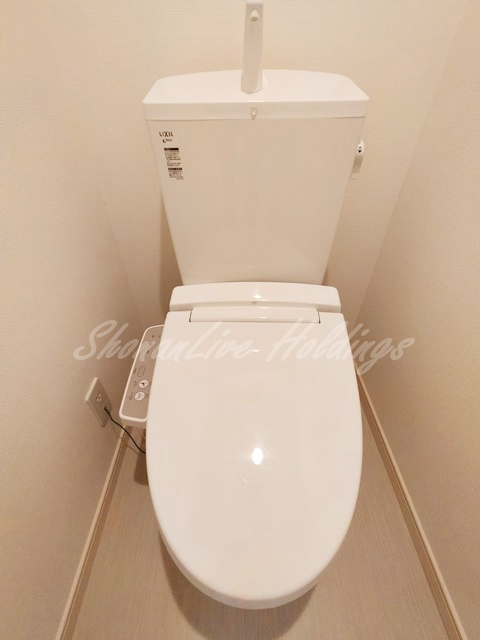 大和市福田４丁目のアパートのトイレ