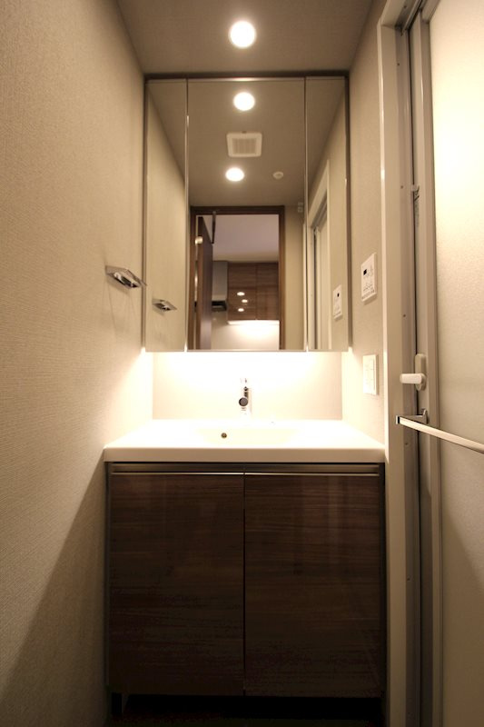 横浜市鶴見区鶴見中央５丁目の賃貸マンションの独立洗面台