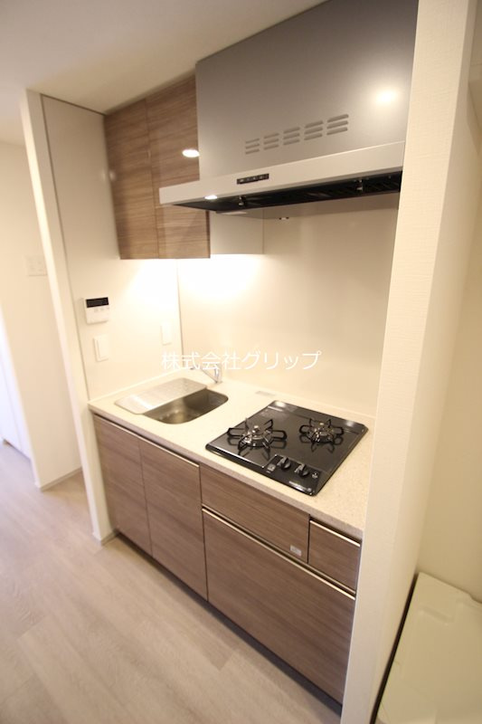 横浜市鶴見区鶴見中央５丁目の賃貸マンションのキッチン