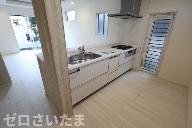 《仲介手数料無料》上尾市大字原市1780-12新築一戸建てブルーミングガーデンのキッチン