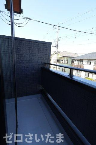 《仲介手数料無料》上尾市大字原市1780-12新築一戸建てブルーミングガーデンのバルコニー
