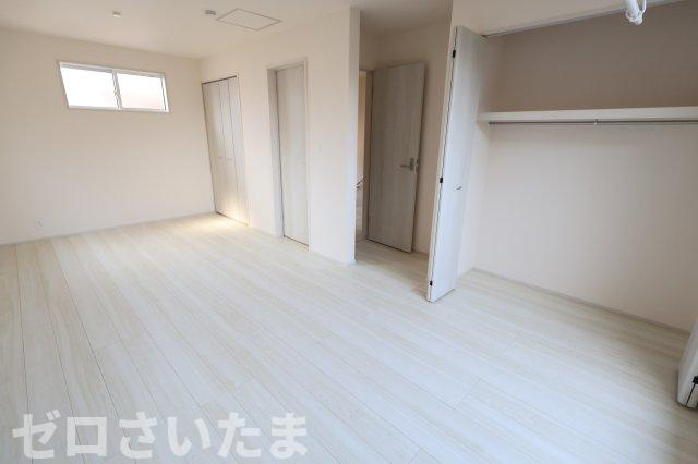 《仲介手数料無料》上尾市大字原市1780-12新築一戸建てブルーミングガーデンの洋室