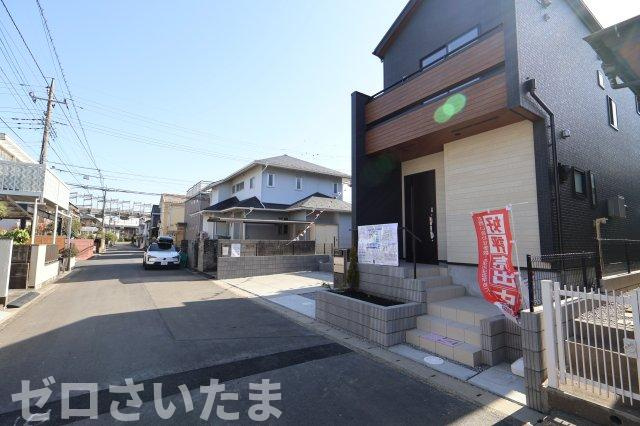 《仲介手数料無料》上尾市大字原市1780-12新築一戸建てブルーミングガーデンの外観