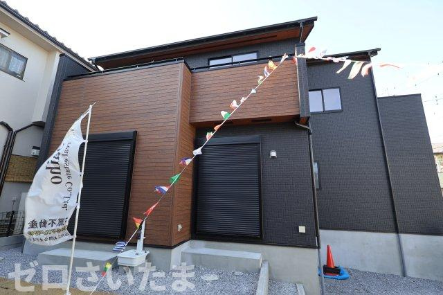 《仲介手数料無料》上尾市大字原市1780-12新築一戸建てブルーミングガーデンの外観