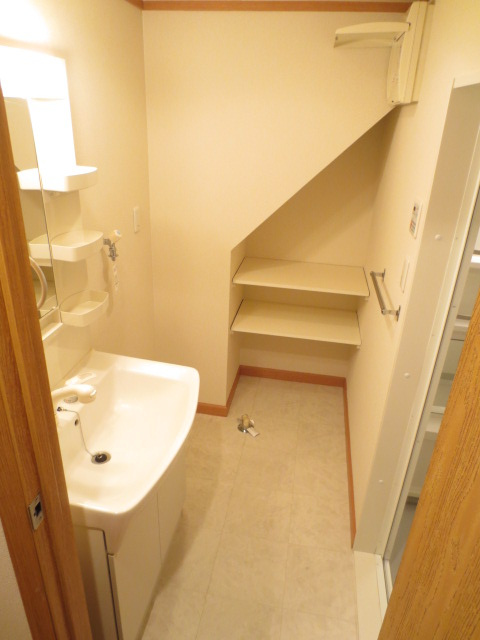 ジャルディーノ・ア・カーサの洗面所