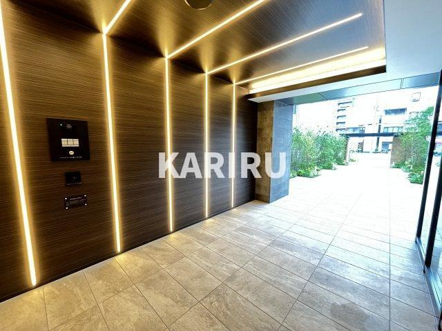 ブランシエスタ都島通のエントランス