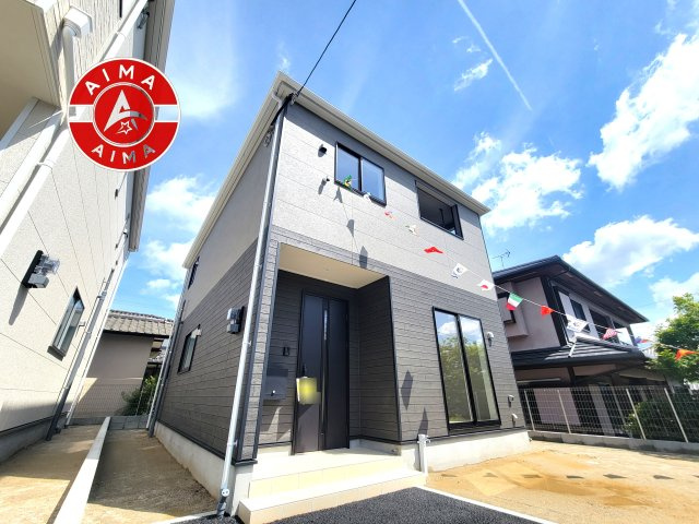 大野城市平野台1丁目第7-2棟（2号棟）の外観|デザイン性のある外観です。