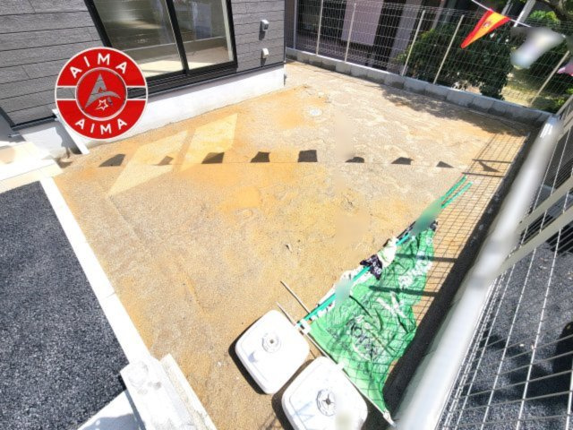 大野城市平野台1丁目第7-2棟（2号棟）の外観|お庭で自由な時間を過ごせます。