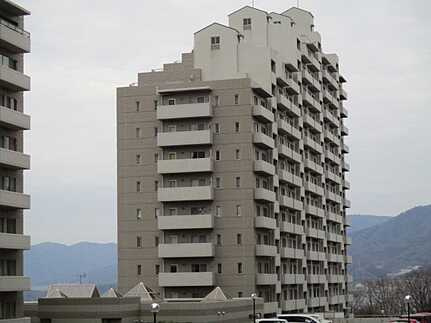 井口台パークヒルズウエストコートの外観