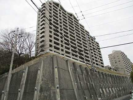 井口台パークヒルズウエストコートの外観