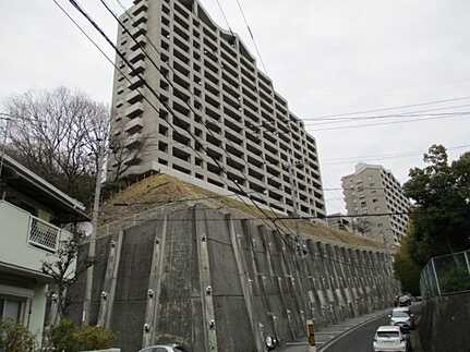 井口台パークヒルズウエストコートの外観