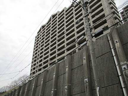 井口台パークヒルズウエストコートの外観