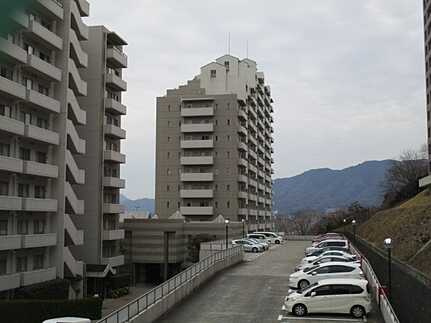 井口台パークヒルズウエストコートの駐輪場