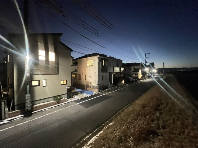 日野市日野本町５丁目　新築戸建て（全1棟）1号棟　5080万円の前面道路含む現地写真
