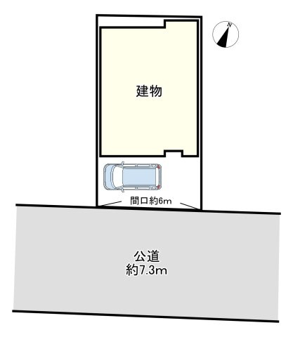 南区氷室町　売戸建の区画図|区画図