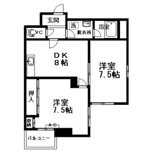 アクセスストリートの間取り