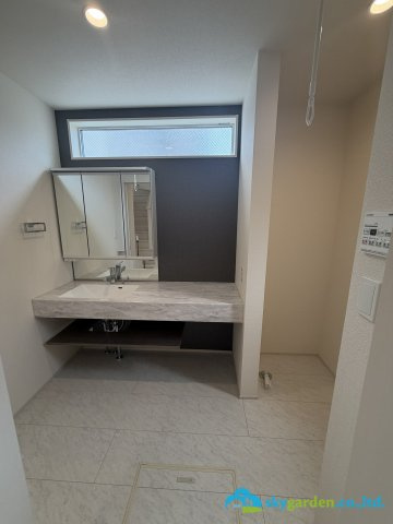 平塚市河内2期　新築戸建　全6棟1号棟の脱衣所