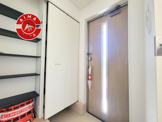 大野城市平野台1丁目第7-2棟（1号棟）の防犯設備|二重ロックでしっかり防犯対策ができます。