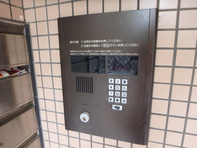 【セキュリティ】 | ダイドーメゾン西宮北口ⅩⅢ | オートロックつきです