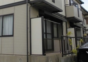 エスポワールⅡのバルコニー