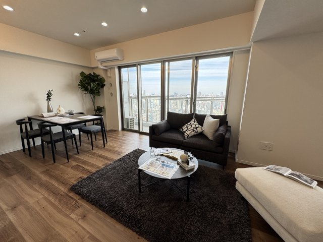 浅草タワー　１９Fの居間・リビング