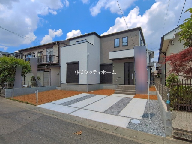 越谷市弥栄町5期　新築一戸建ての外観