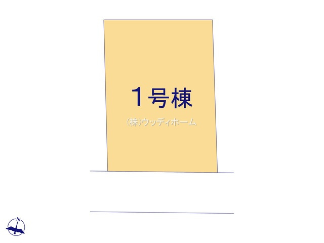 越谷市弥栄町5期　新築一戸建ての区画図