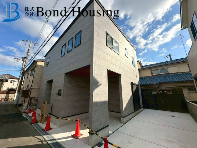 省エネ基準適合住宅　星陵台　新築戸建の前面道路含む現地写真